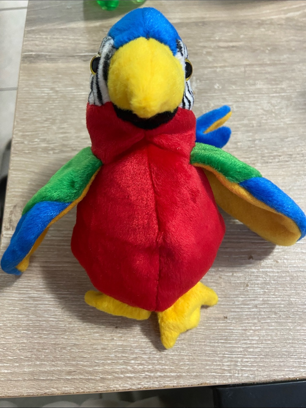 Ty Beanie Babies - Jabber Parrot Bird 1997 (Retired)